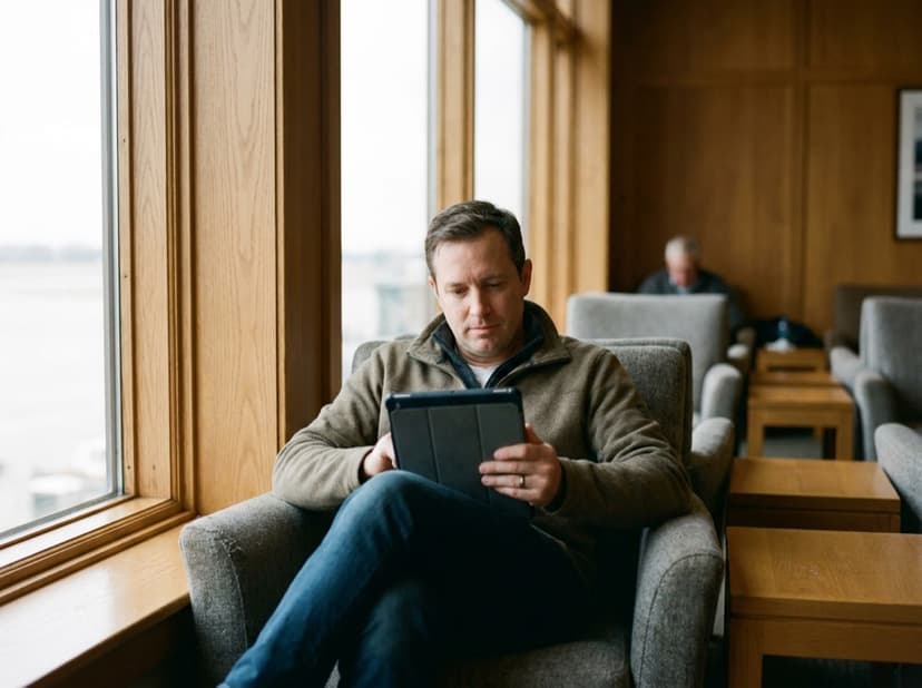 Photo: Quiet, comfortable seating