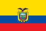 Flagge von Ecuador