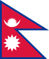 Flagge von Nepal