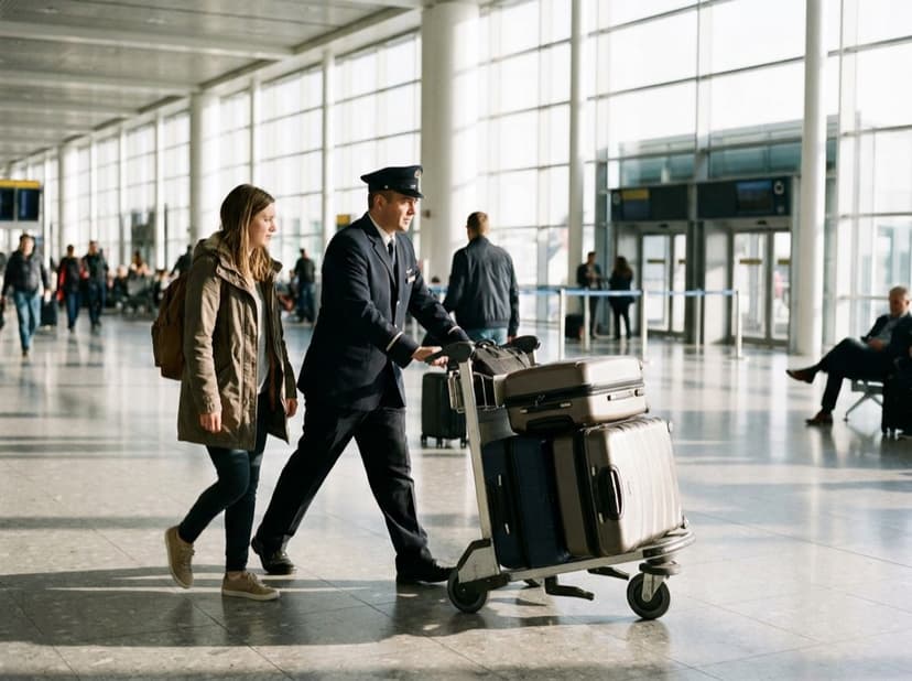 Photo: Porter service for your bags
