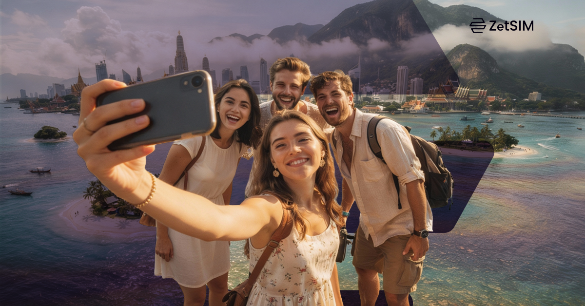 Thailand eSIM – Stay Connected Across Bangkok, Tropical Islands & Northern Mountains