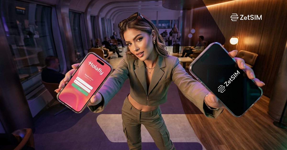 ZetSIM vs Holafly – Which is Better for Travel in 2026?