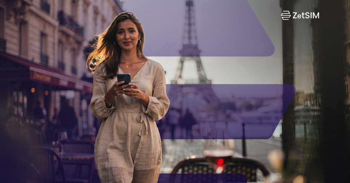 eSIM France – Stay Connected Across Paris, French Riviera & Wine Regions