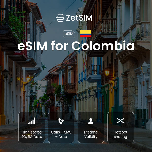 eSim for Colombia