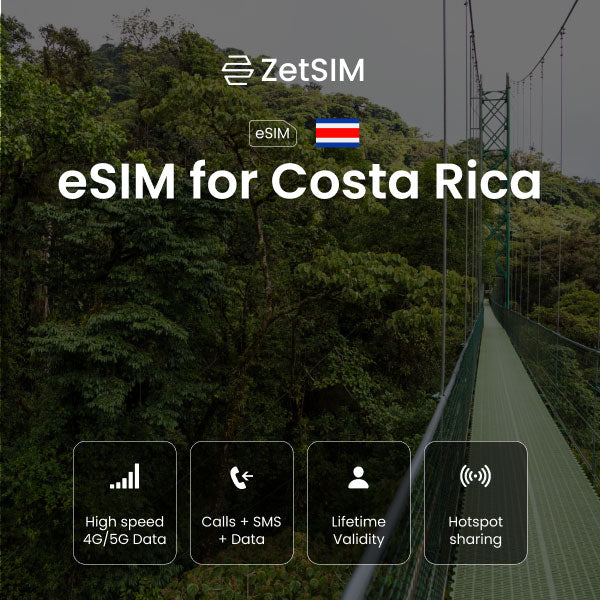 eSim for Costa Rica