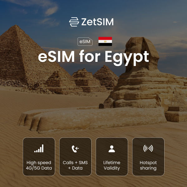 eSIM für Ägypten 