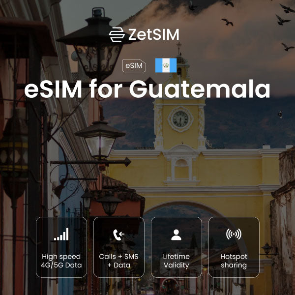 eSim für Guatemala 