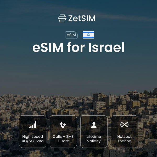 eSim für Israel 