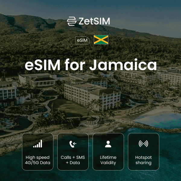 Jamaika eSIM-Plan 