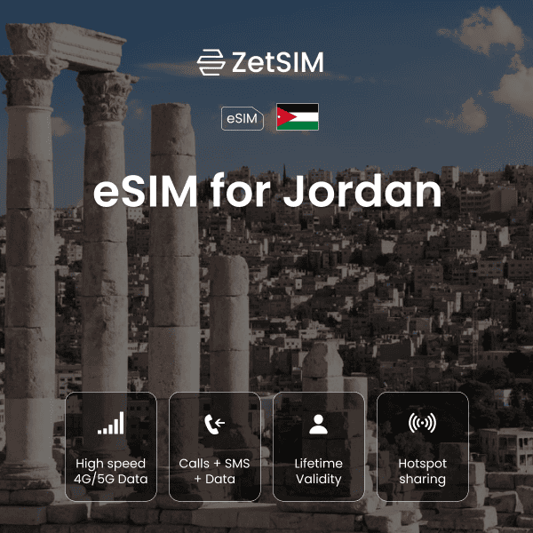 eSim für Jordanien 