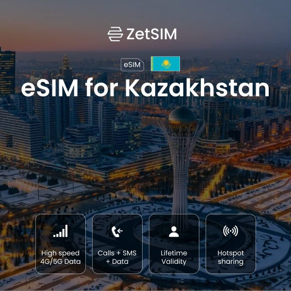 eSim für Kasachstan 