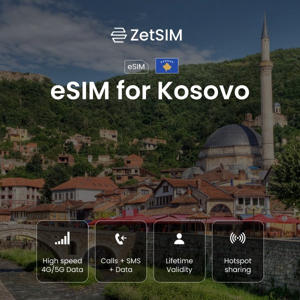 eSim für Kosovo 