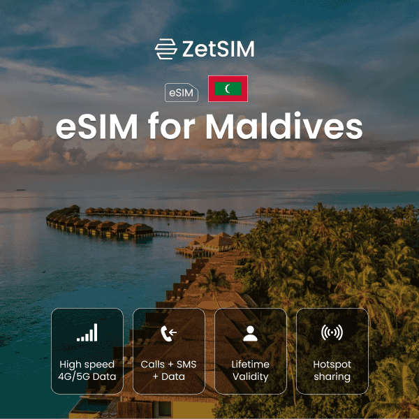 eSim für die Malediven 