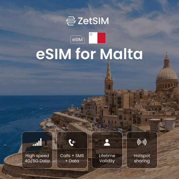 eSim für Malta 