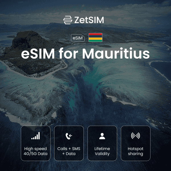 eSim für Mauritius 