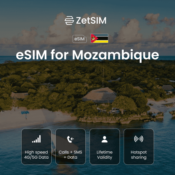 Mozambique eSIM plan for travelers ÃƒÂ¢Ã¢â€šÂ¬Ã¢â‚¬Å“ fast 4G/5G data for Maputo and nationwide coverage