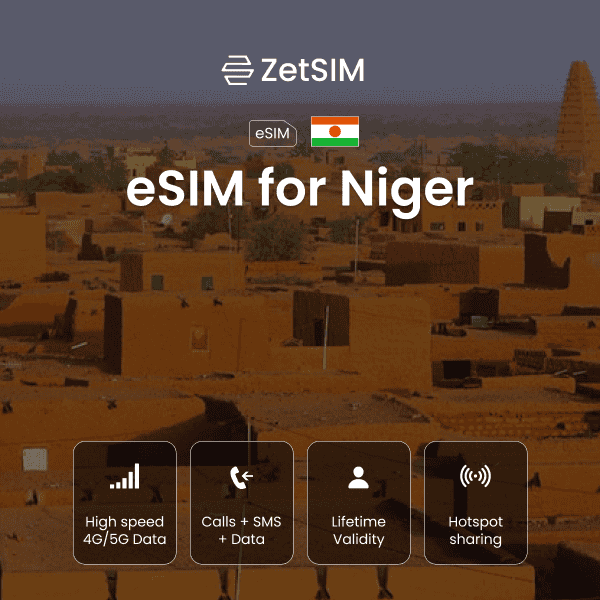 eSim für Niger 