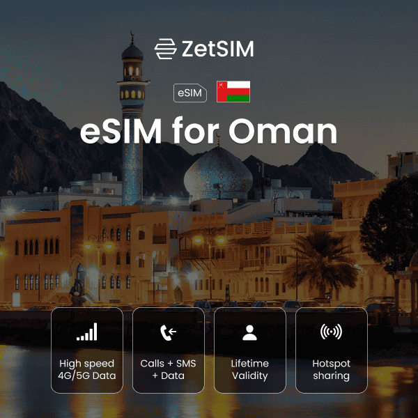 eSim für Oman 