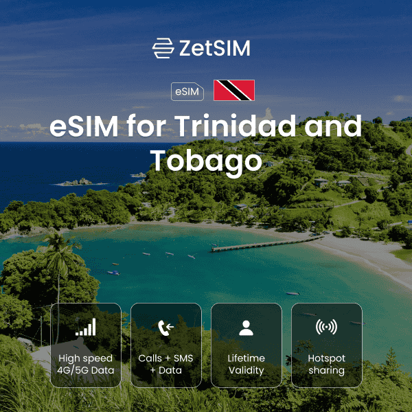 Trinidad and Tobago eSIM for travelers ÃƒÂ¢Ã¢â€šÂ¬Ã¢â‚¬Å“ fast 4G/5G data for Port of Spain and Tobago