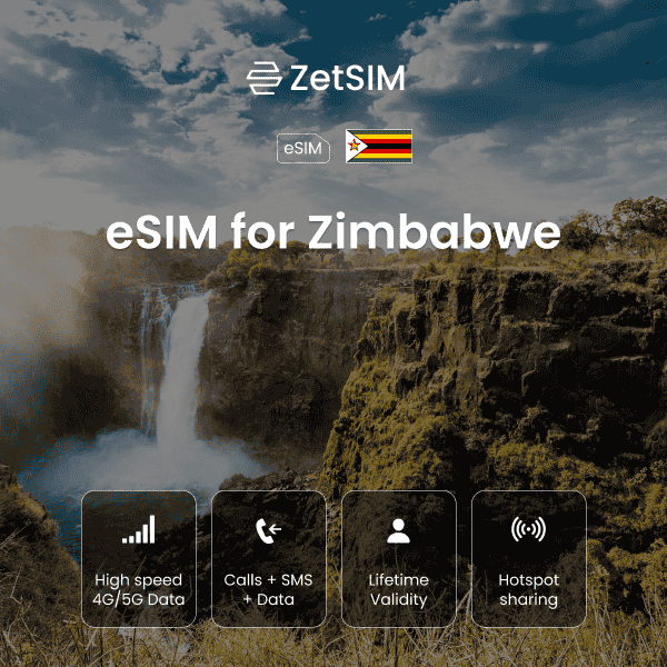 Zimbabwe eSIM for travelers ÃƒÂ¢Ã¢â€šÂ¬Ã¢â‚¬Å“ fast 4G/5G data for Harare, Victoria Falls, and Bulawayo