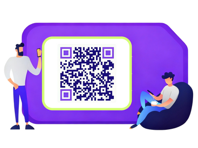QR code to download Download the ZetSIM app